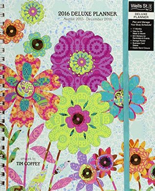 [80aec] ~R.e.a.d# #O.n.l.i.n.e@ Wells Street by Lang Ladybird 2016 Deluxe Planner by Tim Coffey, August 2015 to December 2016, 7.375 x 9.75 Inches (7061026) -  @e.P.u.b%