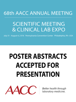 [d00c7] !R.e.a.d# 68th AACC Annual Scientific Meeting Abstract eBook - American Association for Clinical Chemistry (AACC) ^P.D.F*