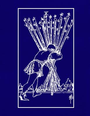 [4e439] !Full^ @Download~ X: Ten of Wands Tarot Diary Log Book, Record and Interpret Readings, Daily Draw Journal - DLC Tarot Journals !P.D.F%