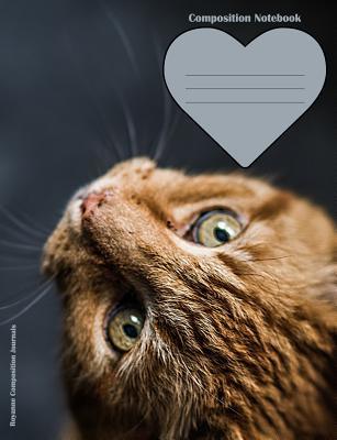 7e2e0] ^D.o.w.n.l.o.a.d^ Composition Notebook: 100 wide ruled pages - orange cat - for class note taking in elementary, middle, high school and college. -  !P.D.F~