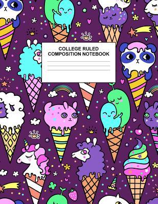 [44b4a] ~R.e.a.d# ~O.n.l.i.n.e~ College Ruled Composition Notebook: Cute Blank Lined Journal to Write In with White Paper Rule Pages for School Subject and Writing Pad: Design Code A4 5599 - Nifty Prints ^e.P.u.b@