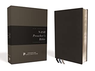 [c5fbd] ~R.e.a.d* *O.n.l.i.n.e@ NASB, Preacher's Bible, Premium Leather, Goatskin, Black, Premier Collection, 1995 Text, Comfort Print - Zondervan #P.D.F^