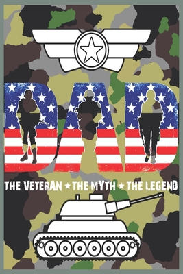 [32840] ^R.e.a.d* Veteran DAD Notebook: USA Flag Soldier Veteran's Patriotic Gift Journal: 6x9 Blank Lined 110 Page Armed Forces Veteran Notebook, PTSD Journal, Military Retirement Gifts For Men (Armed Forces Journals) - Gift Idea Press *PDF@