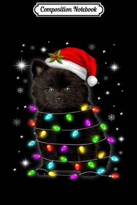 [9bba7] #Read^ Composition Notebook: Funny Black Pomeranian Santa Hat Christmas Lights Lover Journal/Notebook Blank Lined Ruled 6x9 100 Pages - Janusz Jansen !ePub@